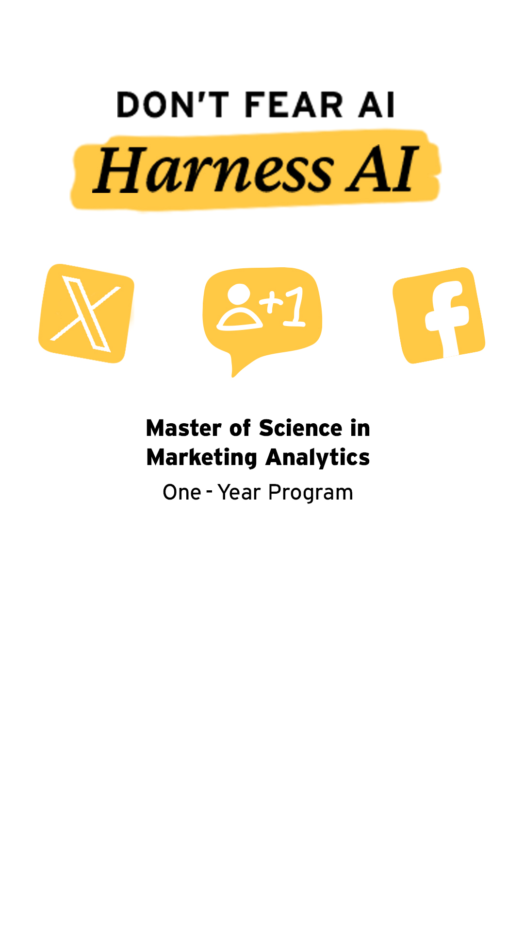 Robert H. Smith School of Business, University of Maryland Facebook ad from Feb 5, 2026