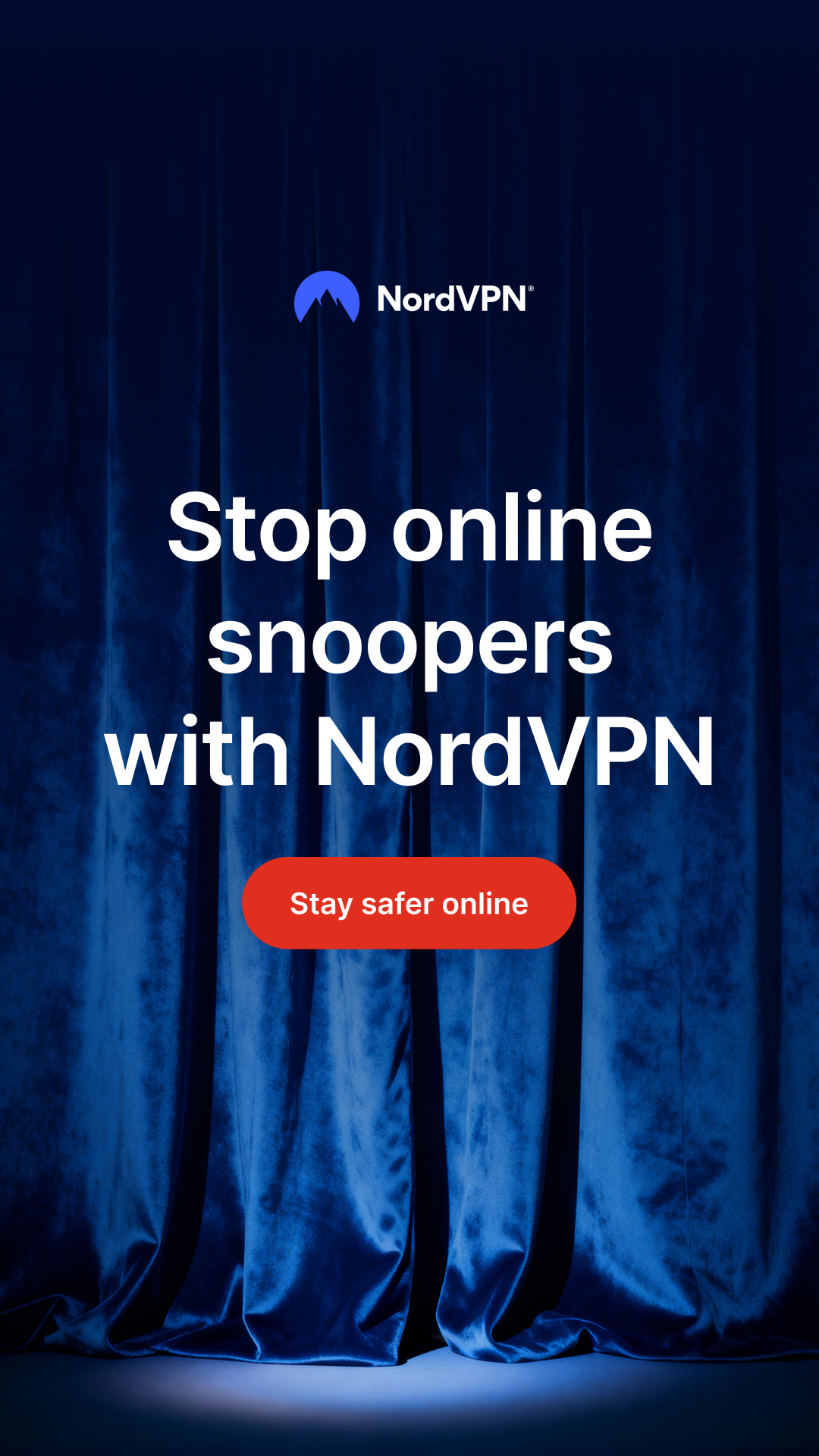 NordVPN Facebook ad