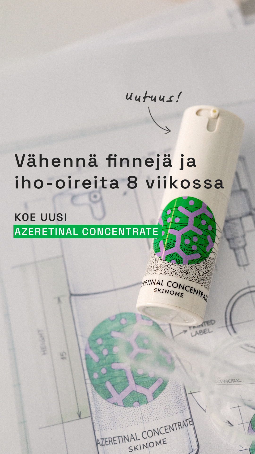 Skinome Facebook ad