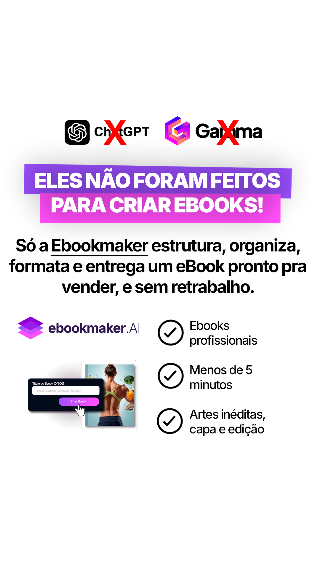 Ebookmaker.ai Facebook ad