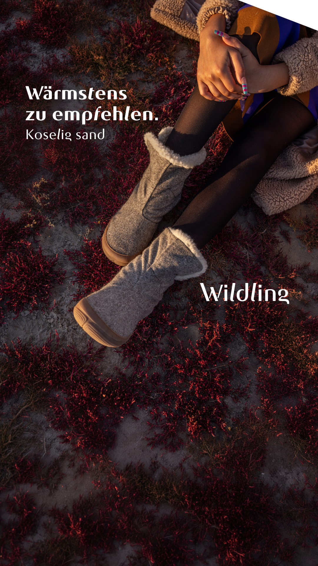 Wildling Shoes Facebook ad: Herbst/Winter 26