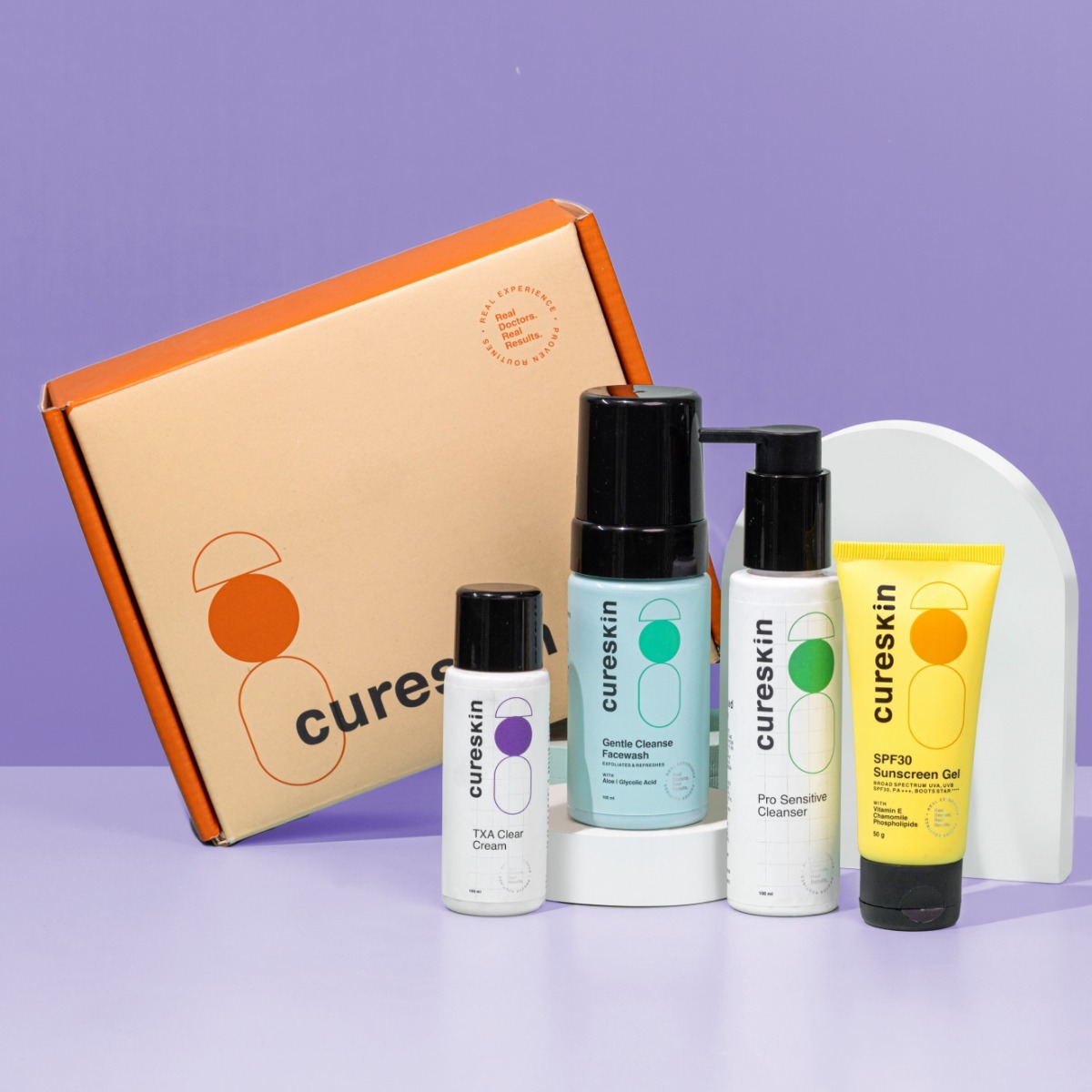 Cureskin Facebook ad