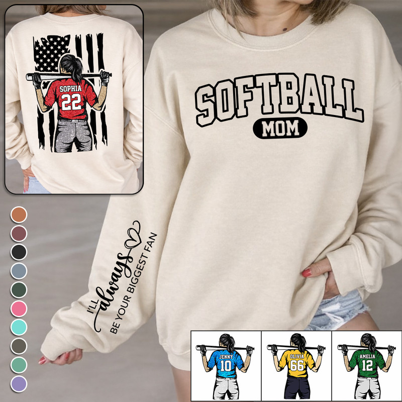 SoulLuv Facebook ad: Softball Mom - I Will Always Be Your Biggest Fan…
