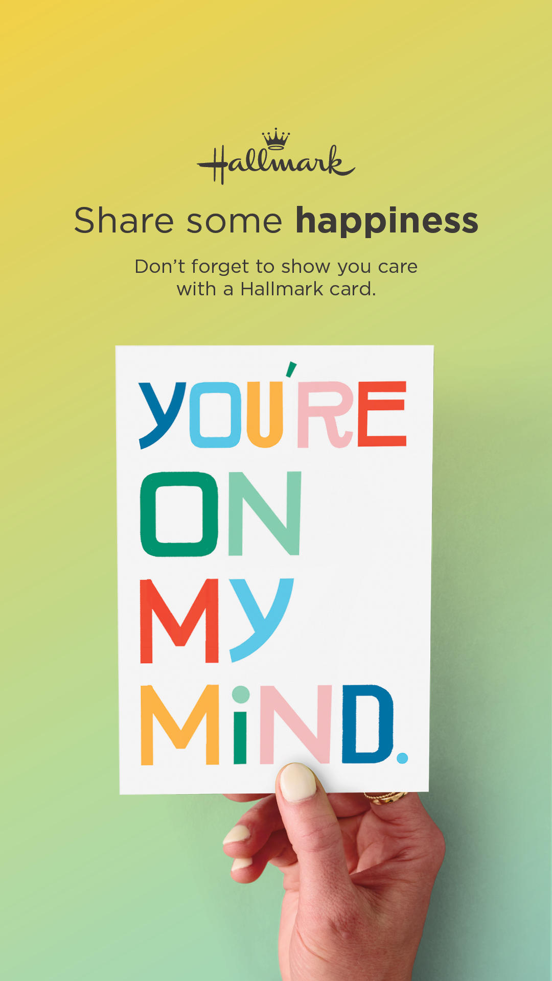 Hallmark Facebook ad
