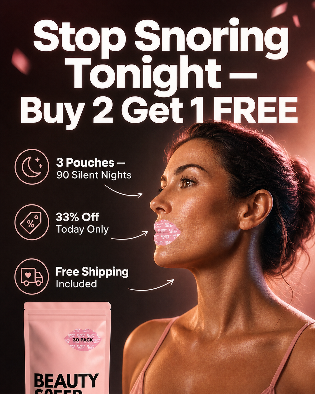 Beauty Sleep Facebook ad