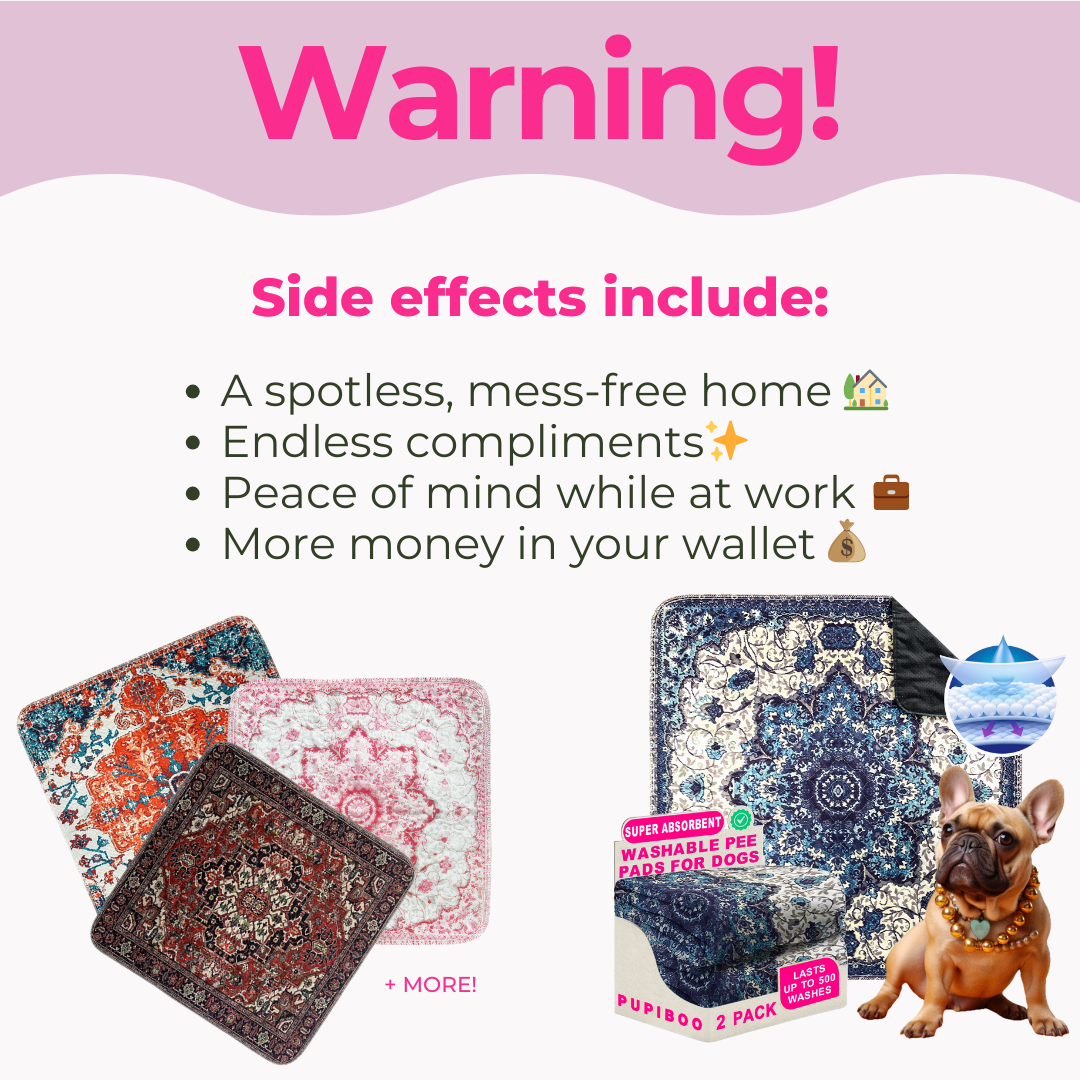 Pupiboo Facebook ad: 200,000+ Pet Owners Swear by This Pee Pad