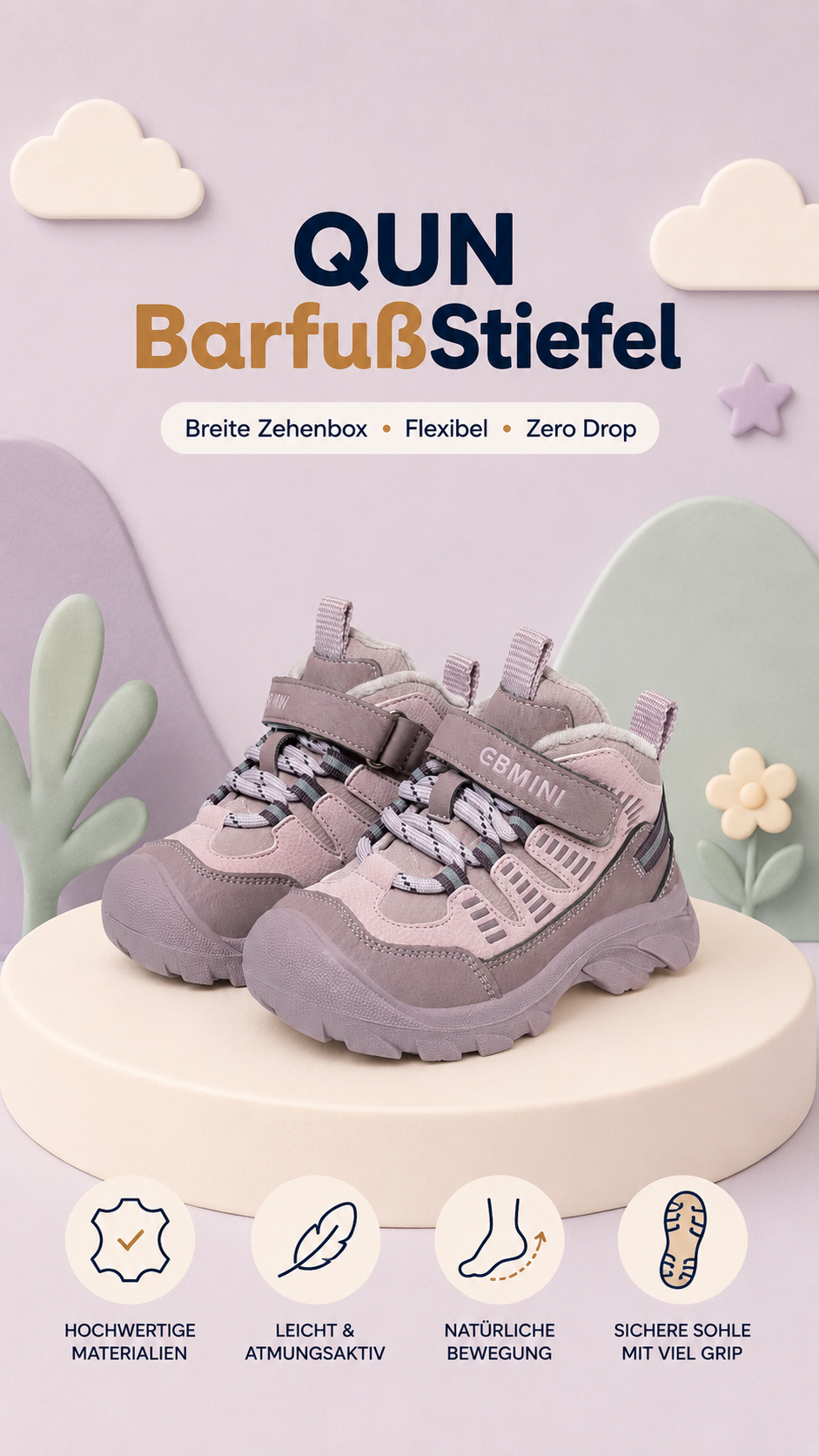 Ebmini - Kinder Barfußschuhe Facebook ad