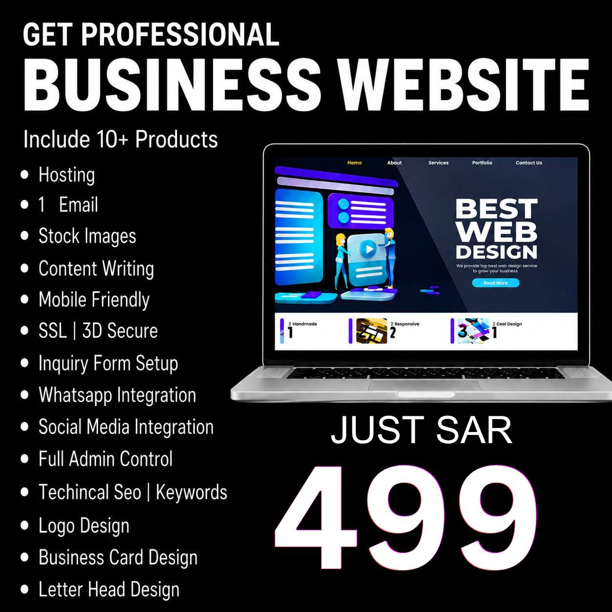 Digital Empire Facebook ad: Trusted by ππππ+ satisfied clients