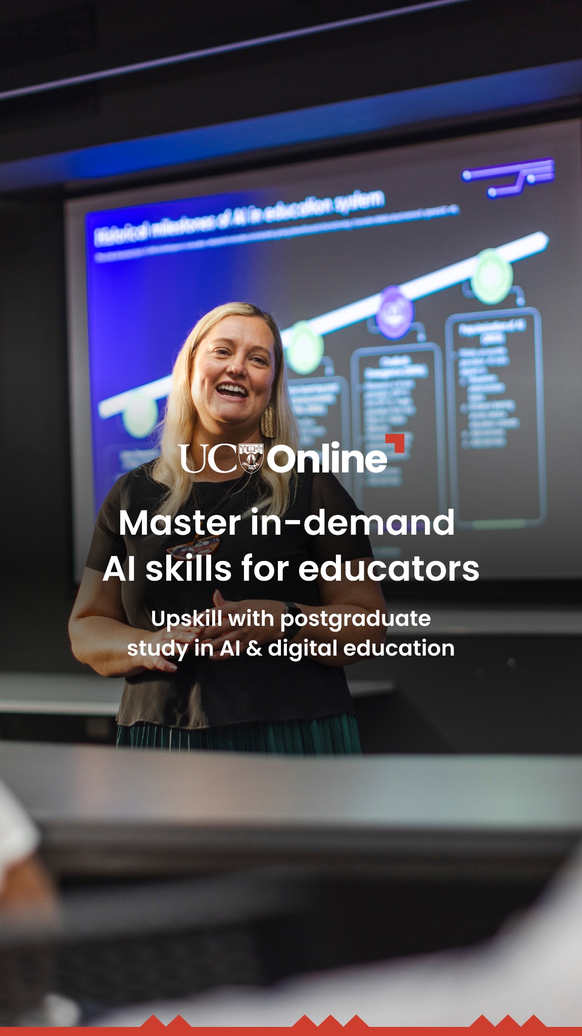 University of Canterbury Facebook ad