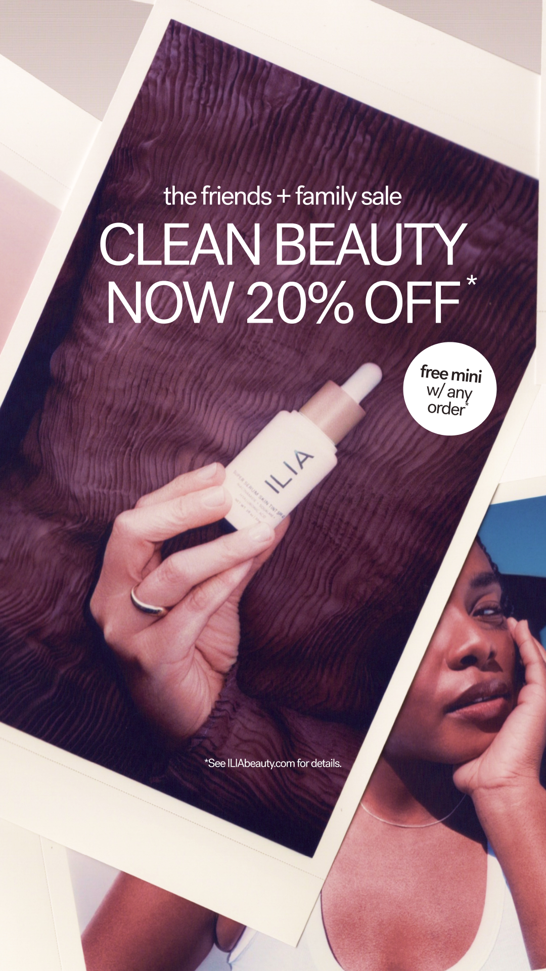 ILIA Beauty Facebook ad