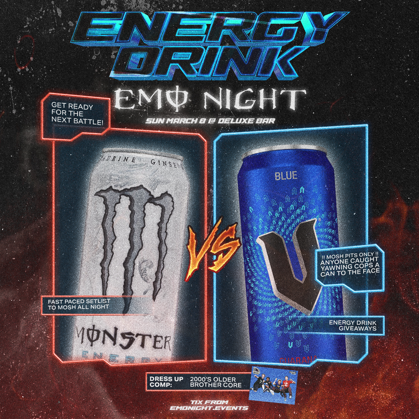 EMO NIGHT Facebook ad