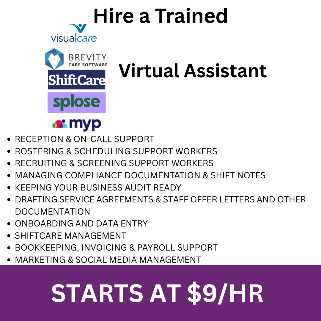 NDIS Remote Talent Facebook ad
