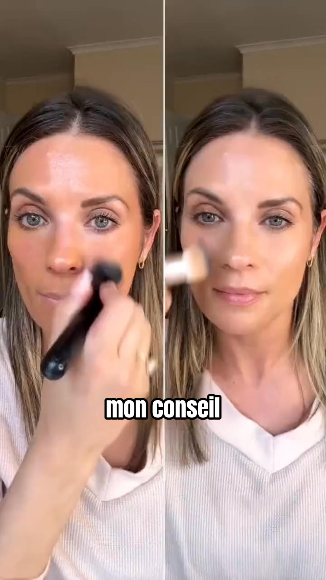 Celeysa Facebook ad: Le fond de teint qui trouve ta couleur tout seul