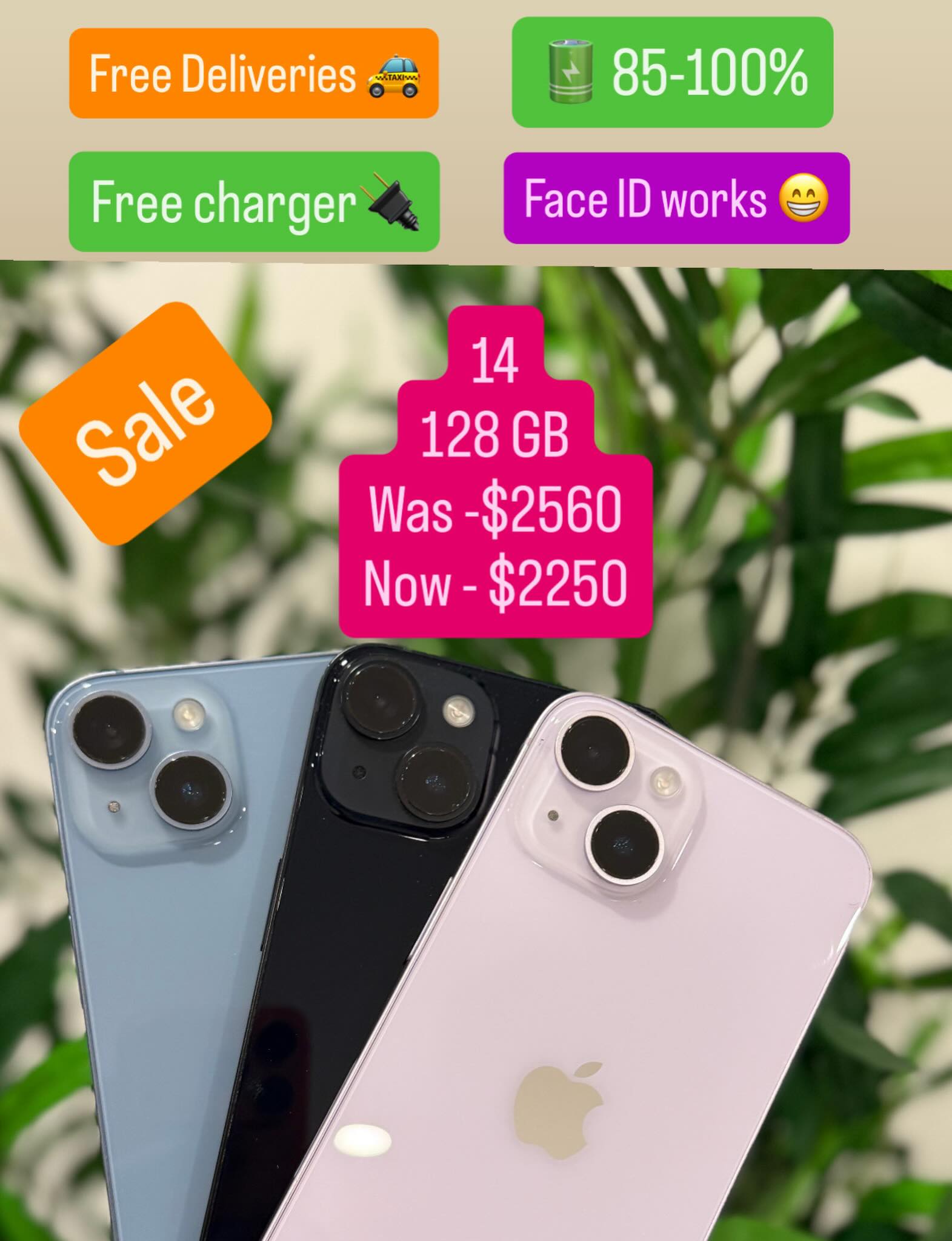 gadget_factorie Facebook ad: Battery Health 85- 100%