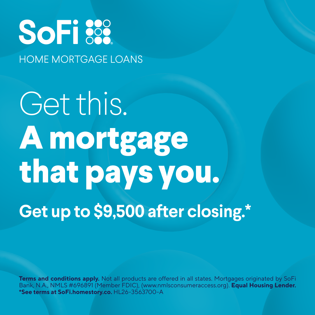 SoFi Facebook ad: Home Mortgage Loans