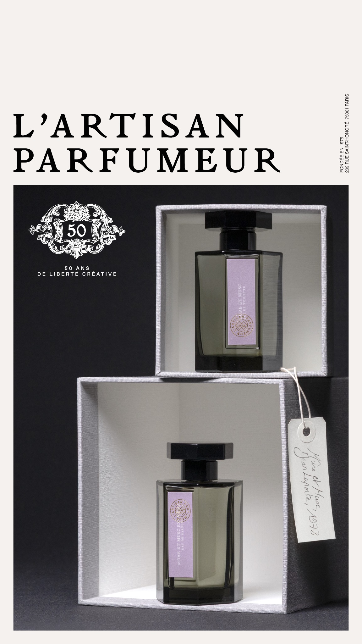 L'Artisan Parfumeur Paris Facebook ad