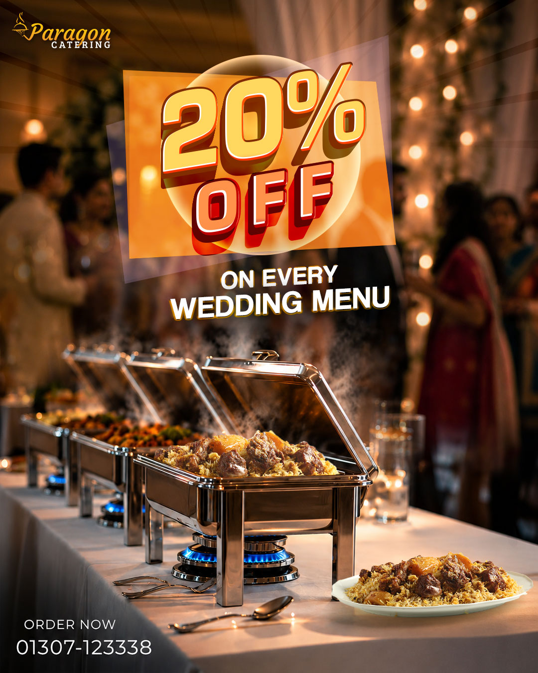 Paragon Catering Facebook ad