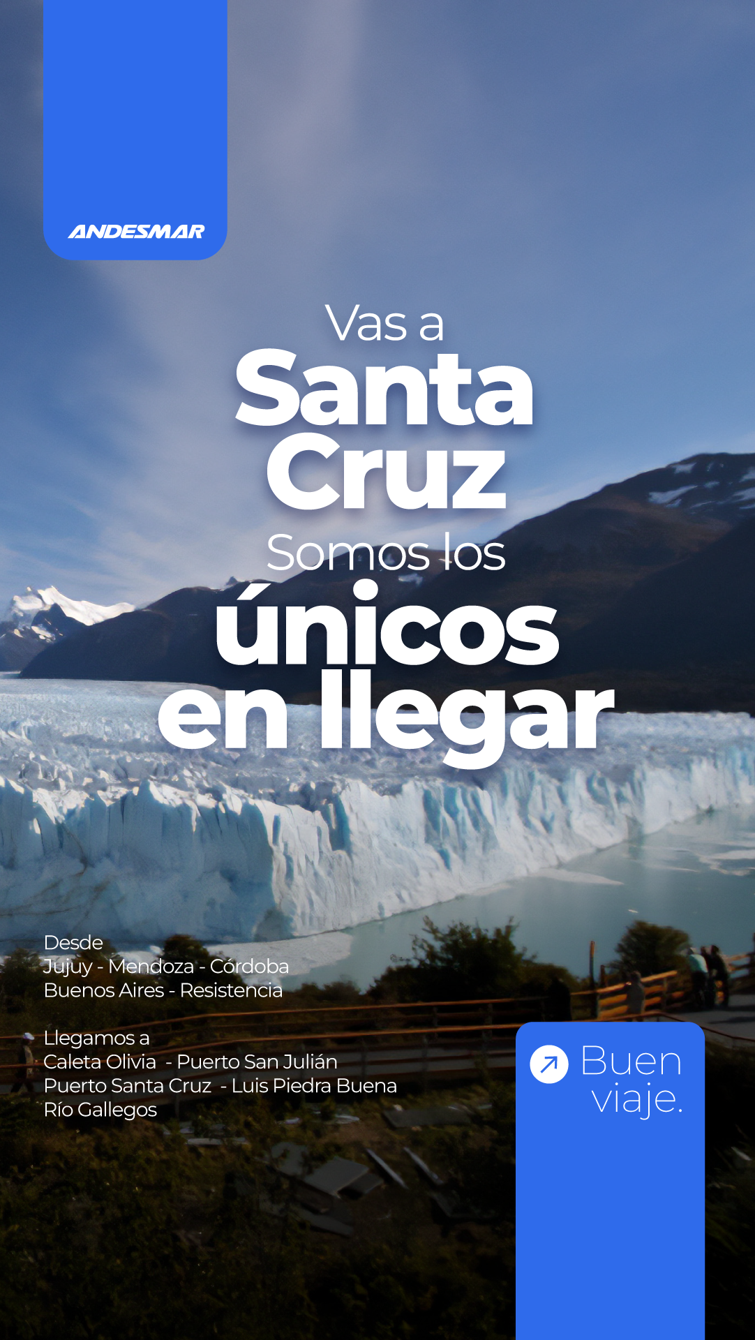 Andesmar Argentina Facebook ad from Jun 9, 2026