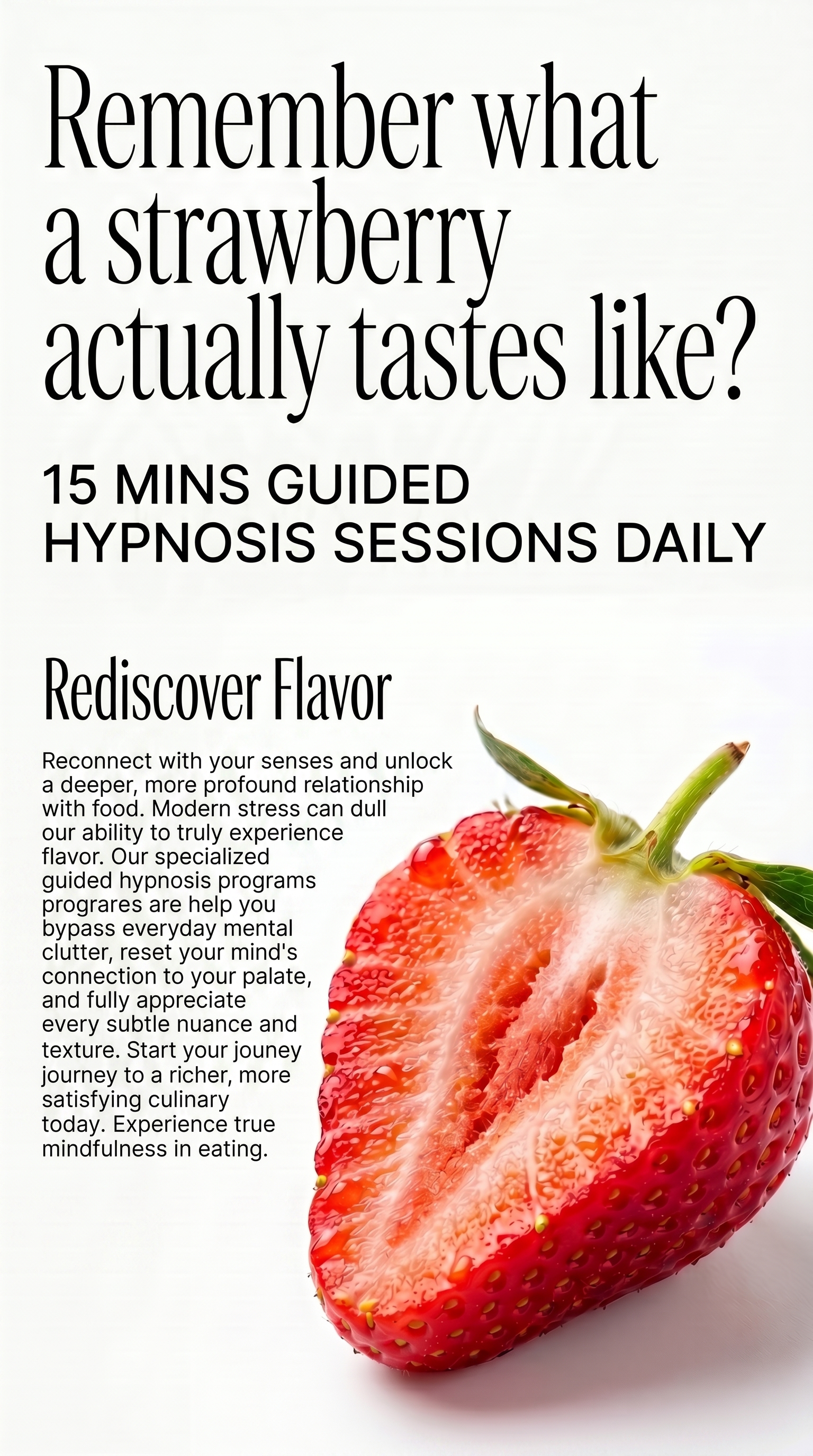 Hypnosis to Stop Smoking Facebook ad