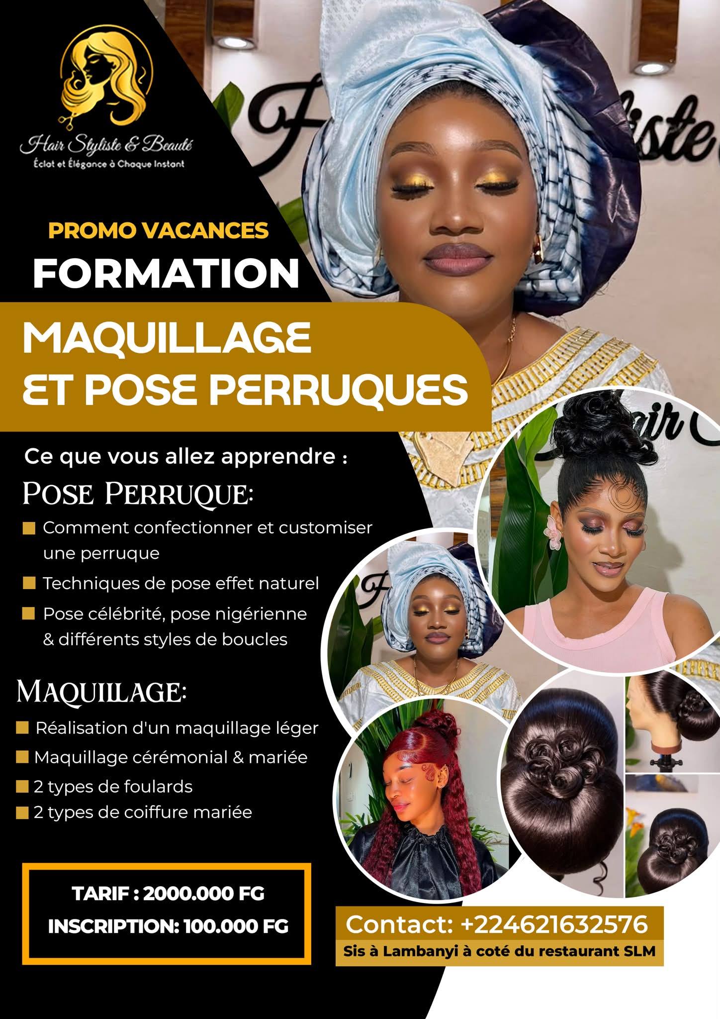 Haïr styliste & Beauté Facebook ad: PROMO VACANCES PROMO VACANCES