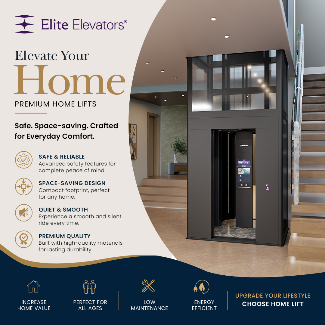 Elite Elevators Facebook ad