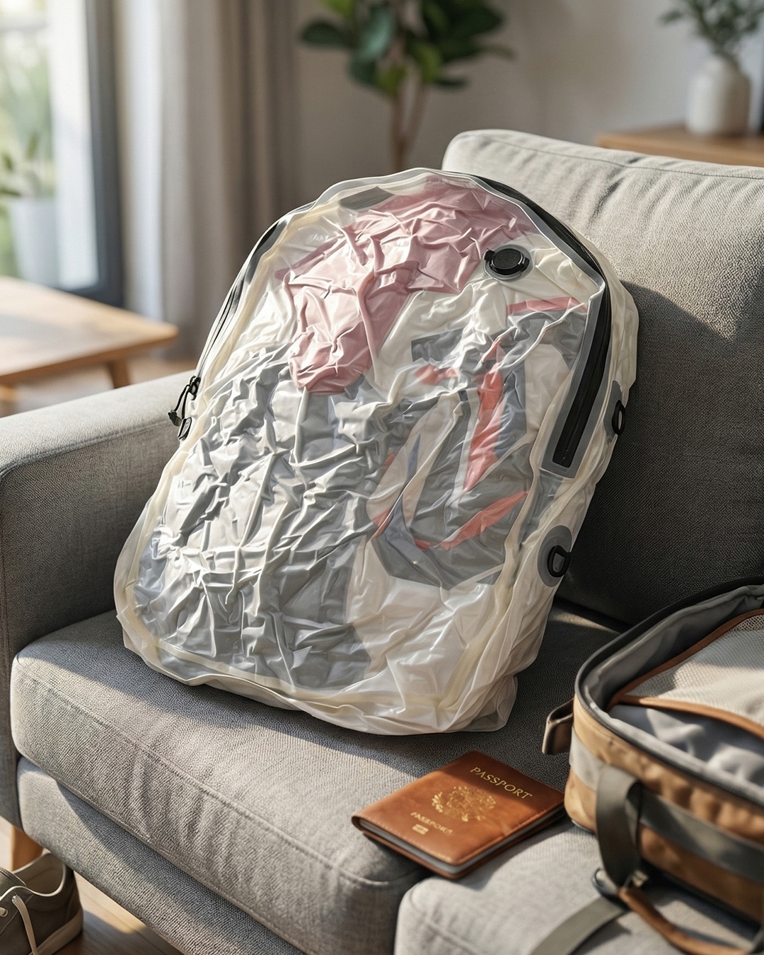 Best Design + Tech Crowdfunding Projects Facebook ad: Your Suitcase Just Grew 3x