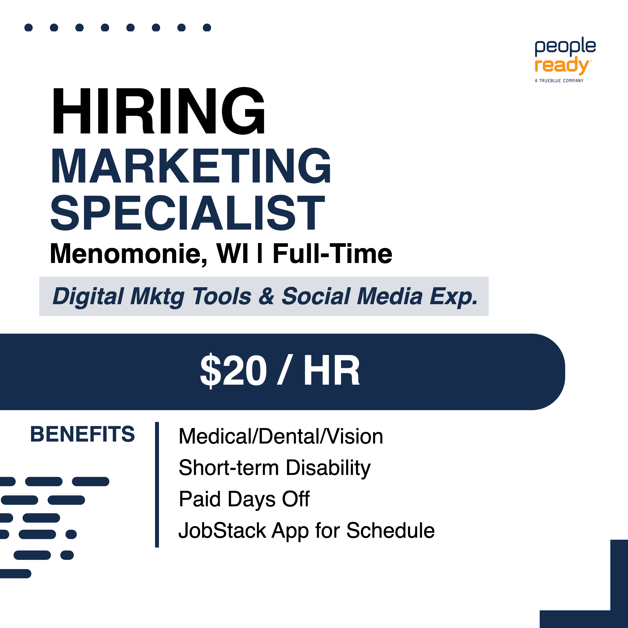 Hireline Facebook ad