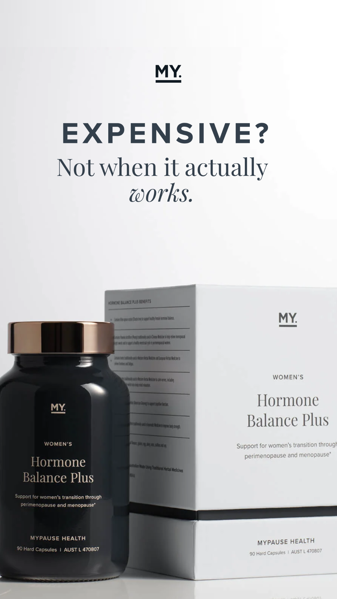 MyPause Health Facebook ad