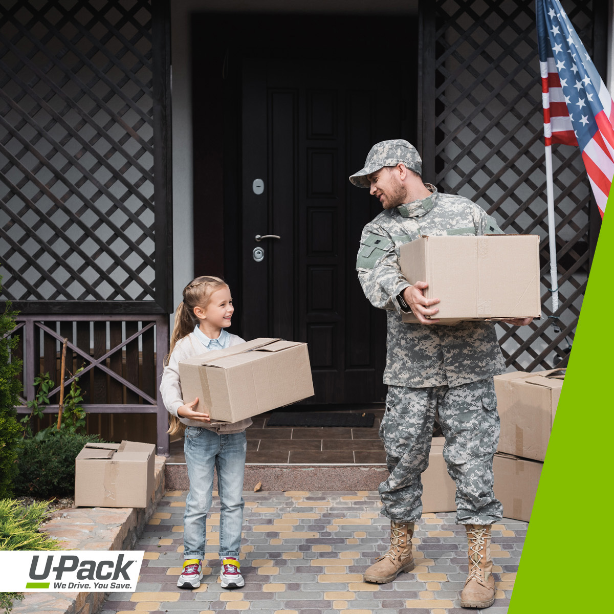 U-Pack Facebook ad