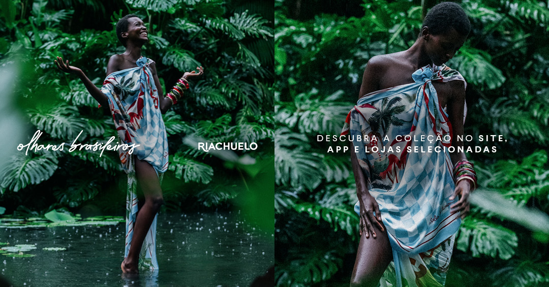 Riachuelo Facebook ad: Olhares brasileiros. ​
