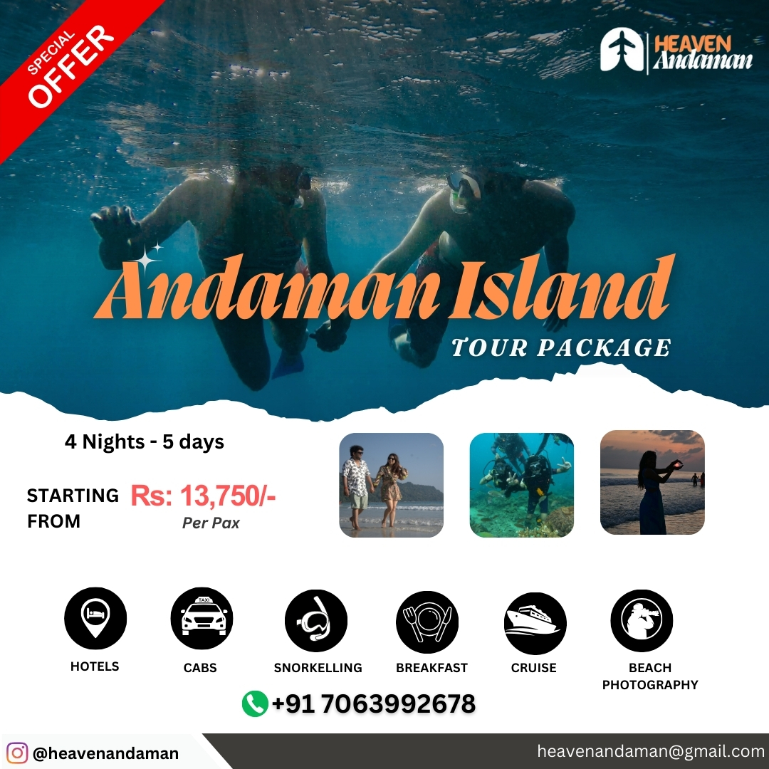 Heaven Andaman Holidays Facebook ad: Andaman Tour Packages