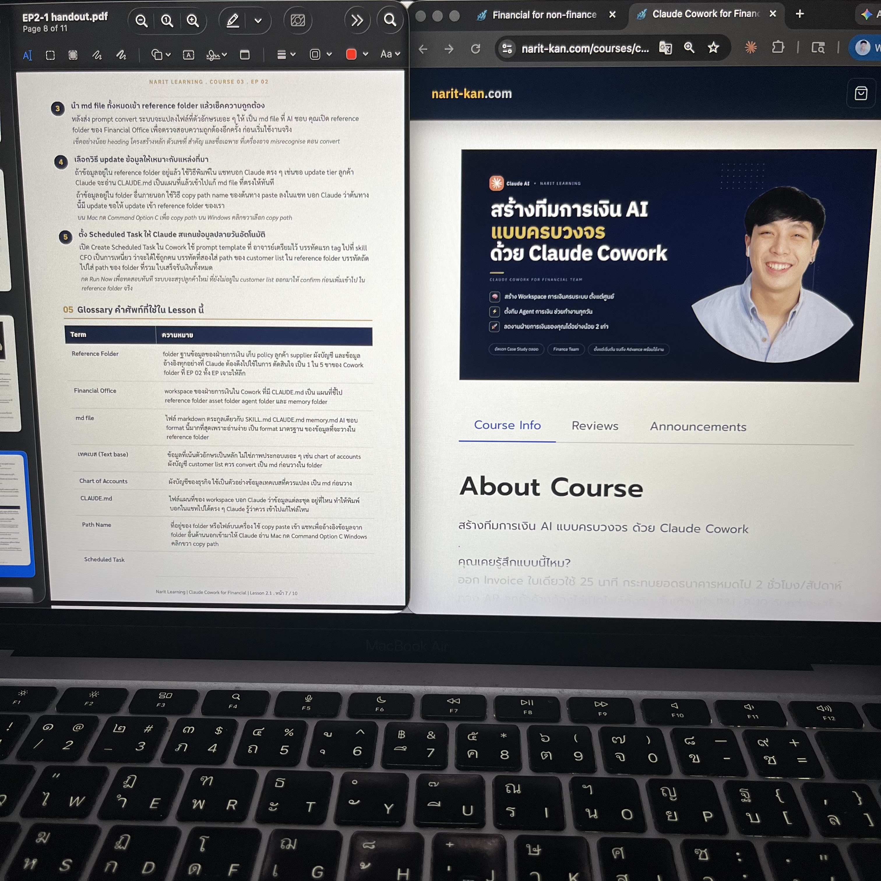 Narit Learning Facebook ad