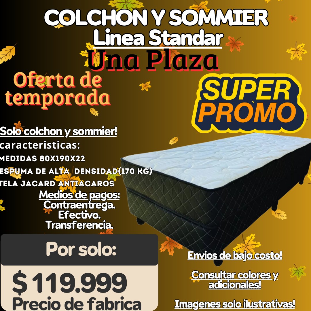 Ciro 2 Colchones y Sommiers Facebook ad: El otoño llegó… y con él, el momento…