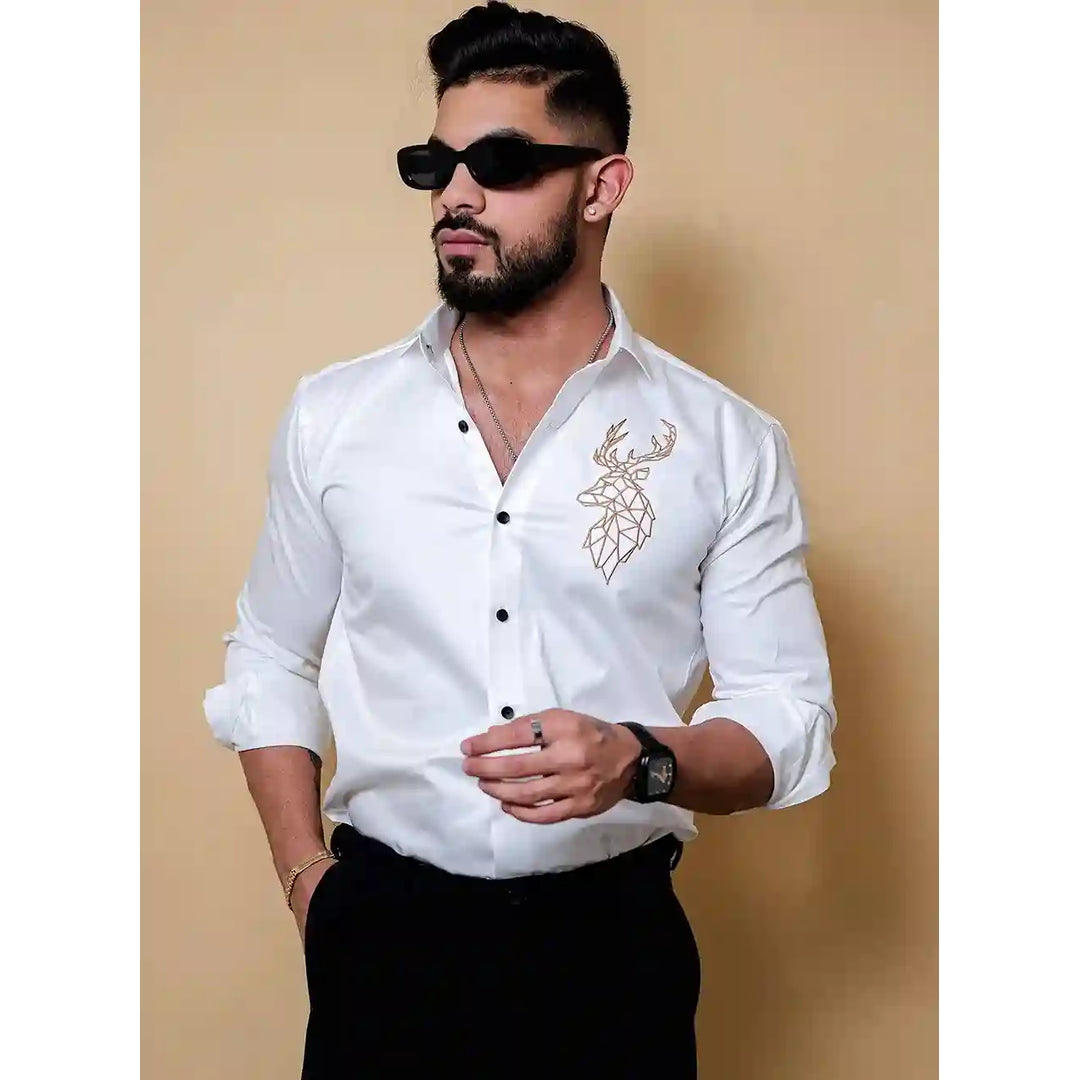 The Foomer Facebook ad: Elevate your style with our exclusive men's shirts…