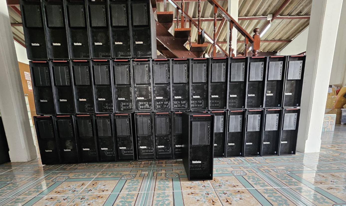 คอมถูก จังหวัดนนทบุรี Facebook ad: Lenovo ThinkStation P520 Xeon W2145 HDD 2 TB…