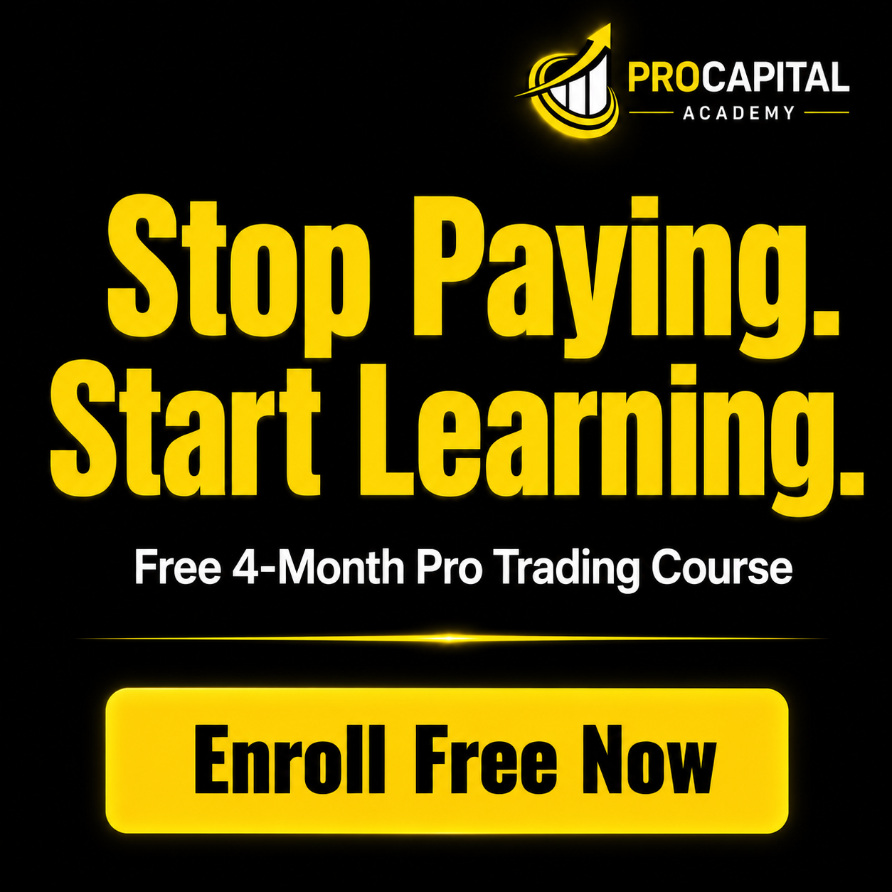 ProCapital Academy Facebook ad