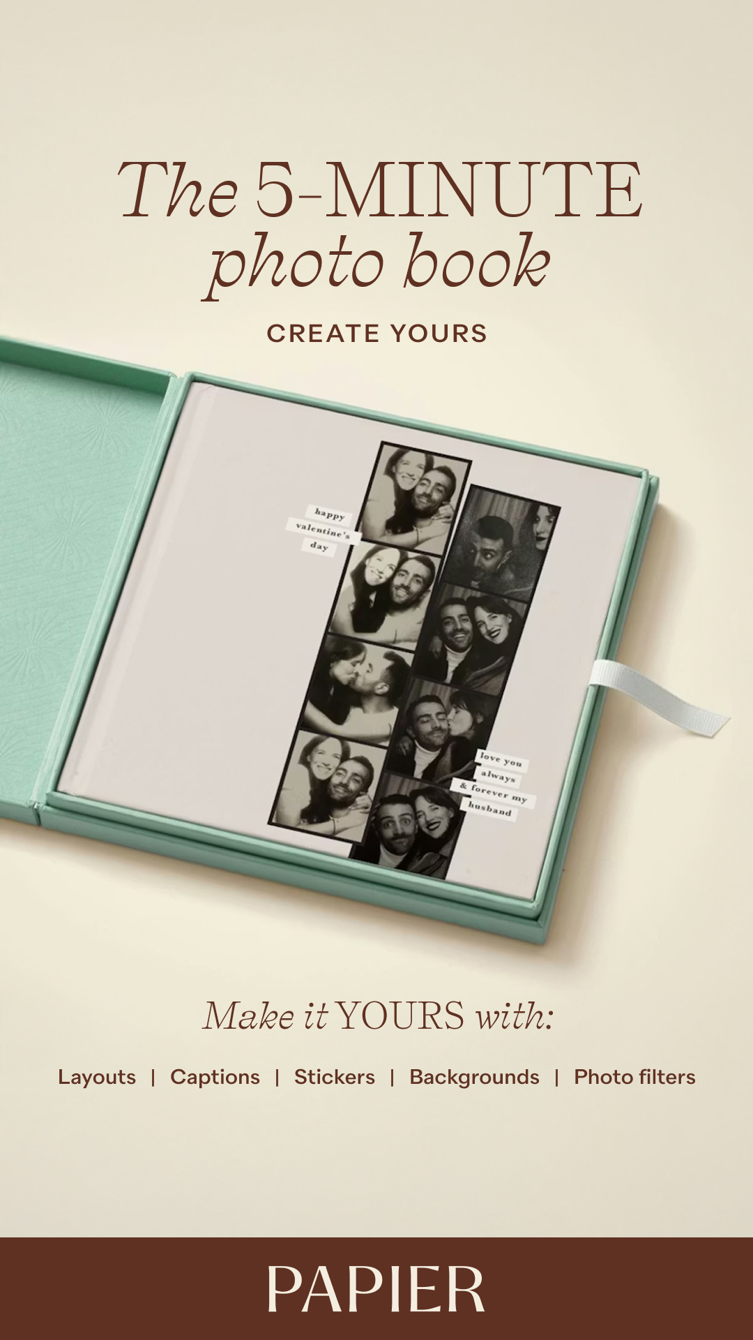 Papier Facebook ad