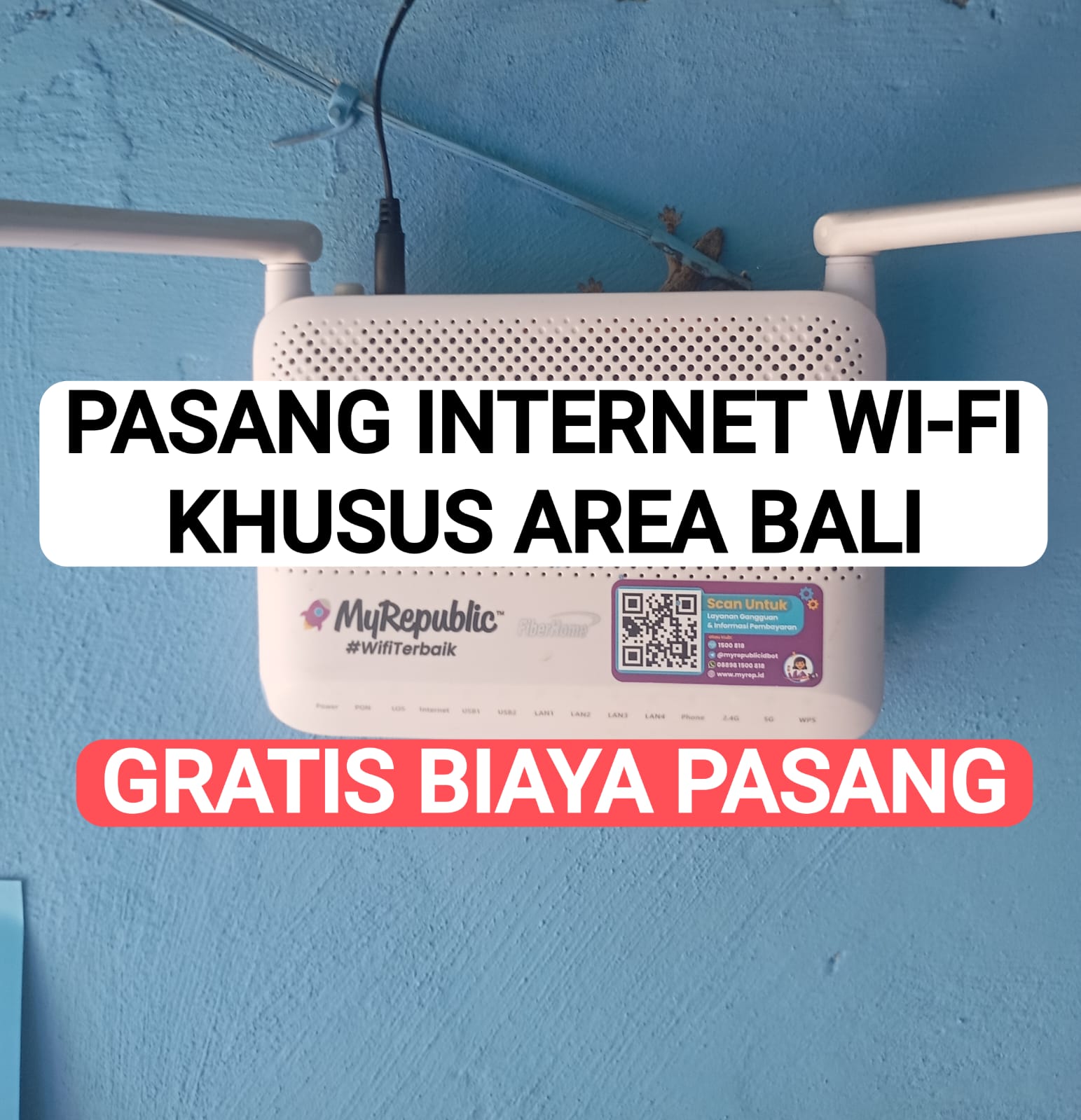 Internet Wifi Murah Facebook ad: Promo WiFi Area Bali