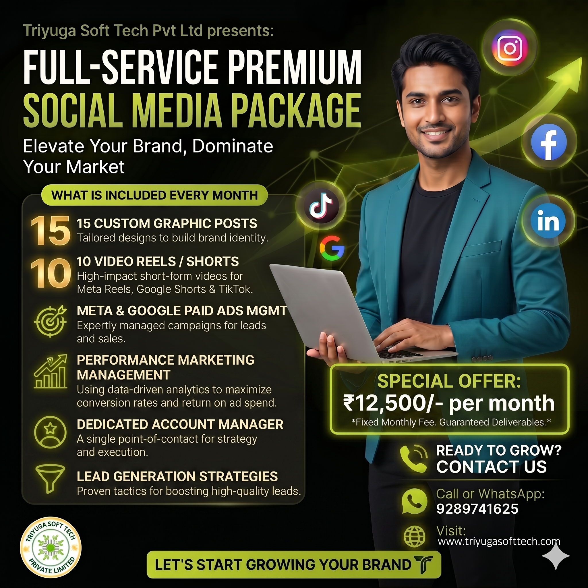 Triyuga Soft Tech Pvt Ltd Facebook ad