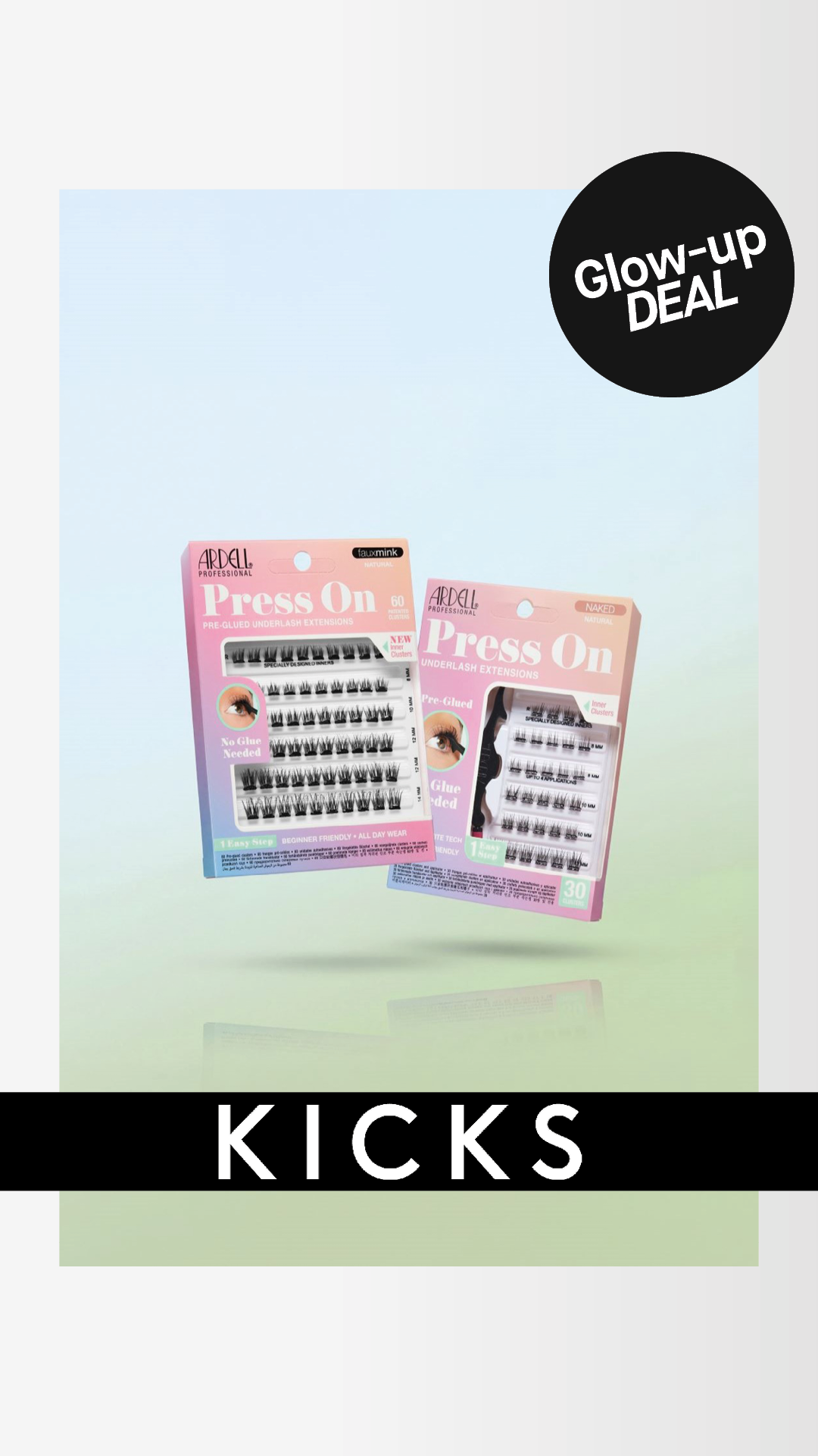 KICKS Facebook ad