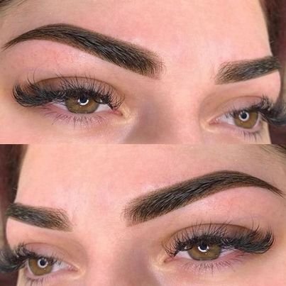 Alise Herrera Facebook ad: Ombré Powder Brows -