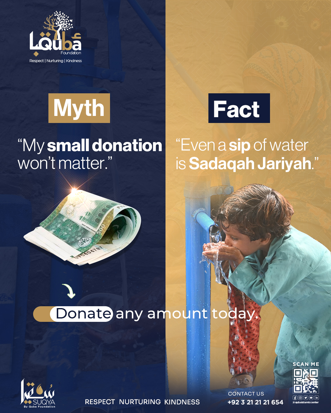 Quba Foundation Facebook ad
