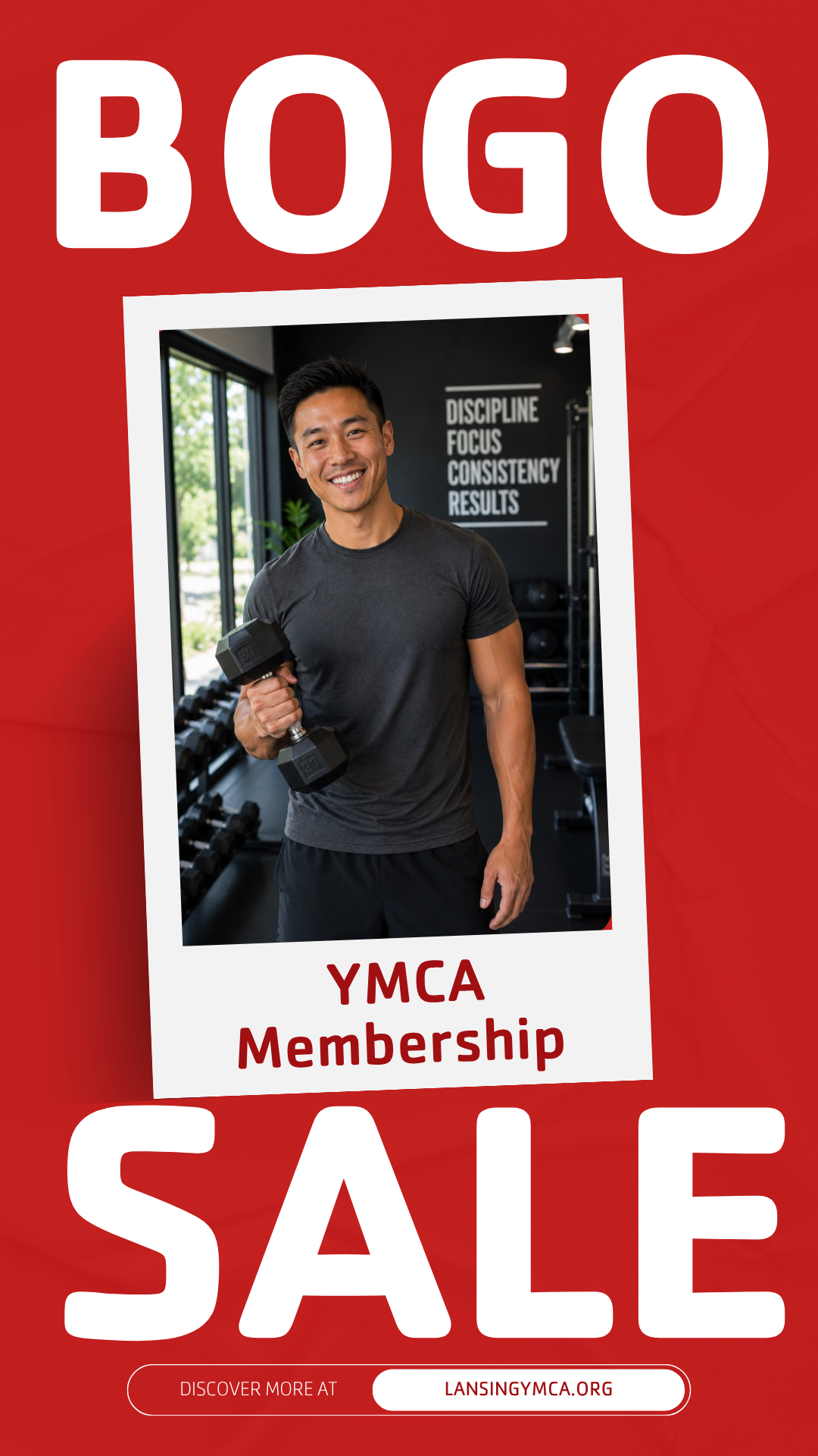YMCA of Lansing Facebook ad from Jul 2, 2026