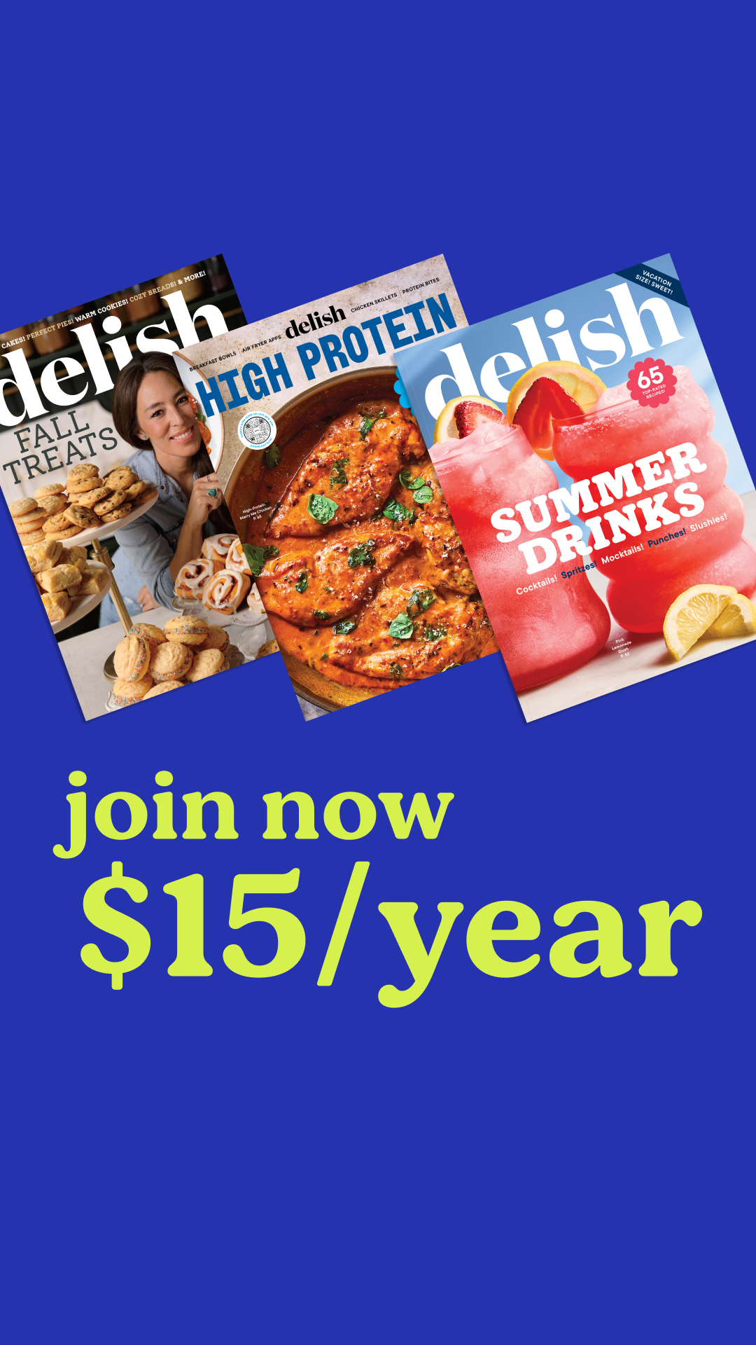 Delish Facebook ad
