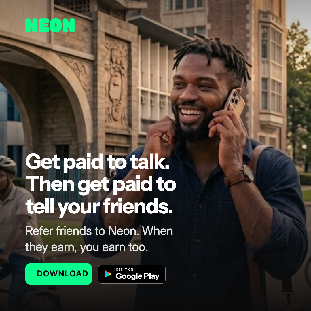 Neon Mobile Facebook ad