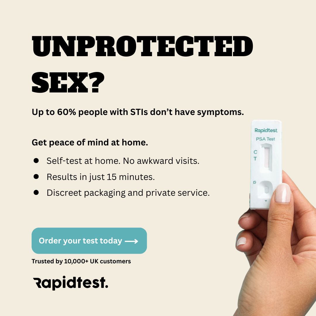 RapidTest Facebook ad