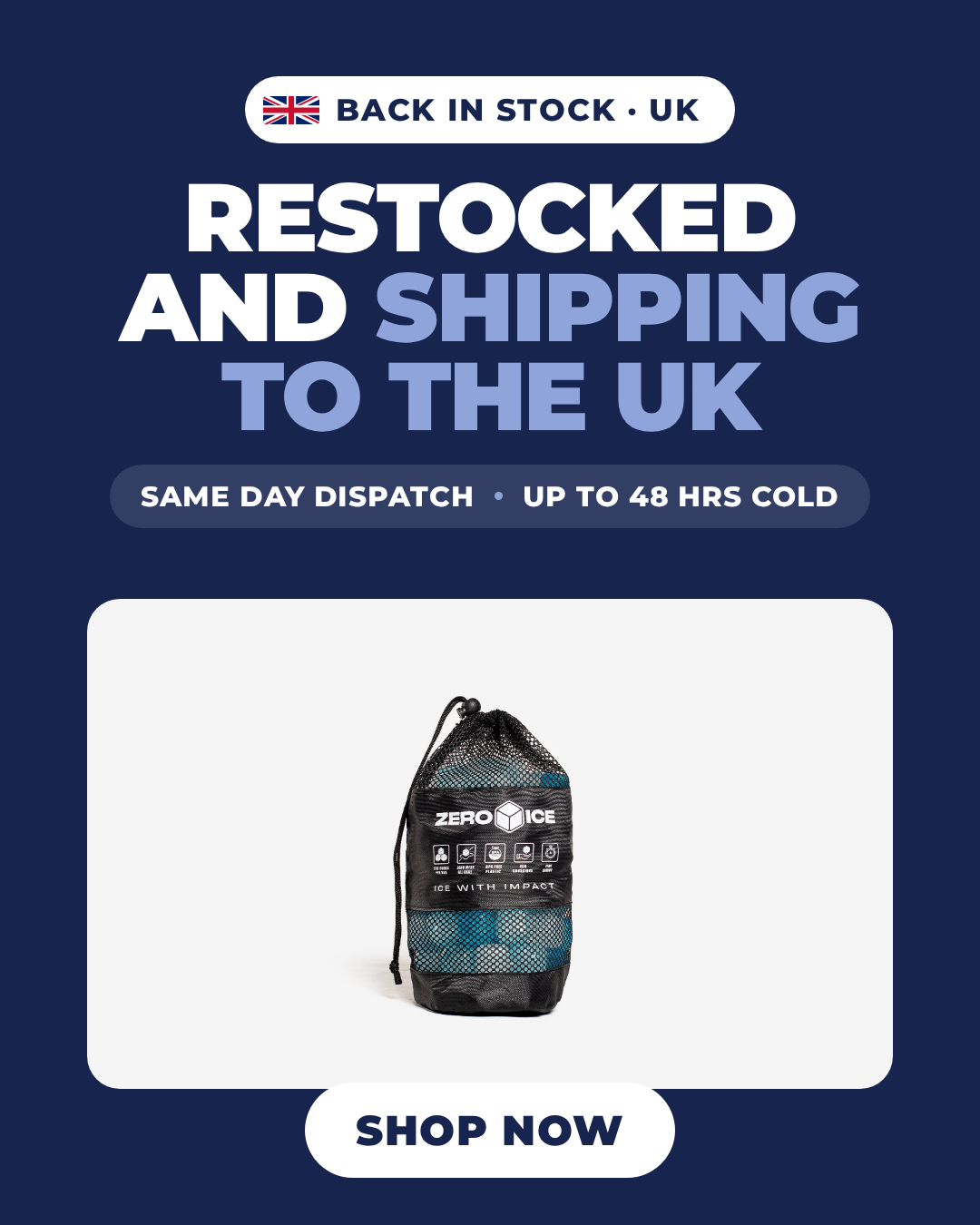 ZERO ICE Facebook ad