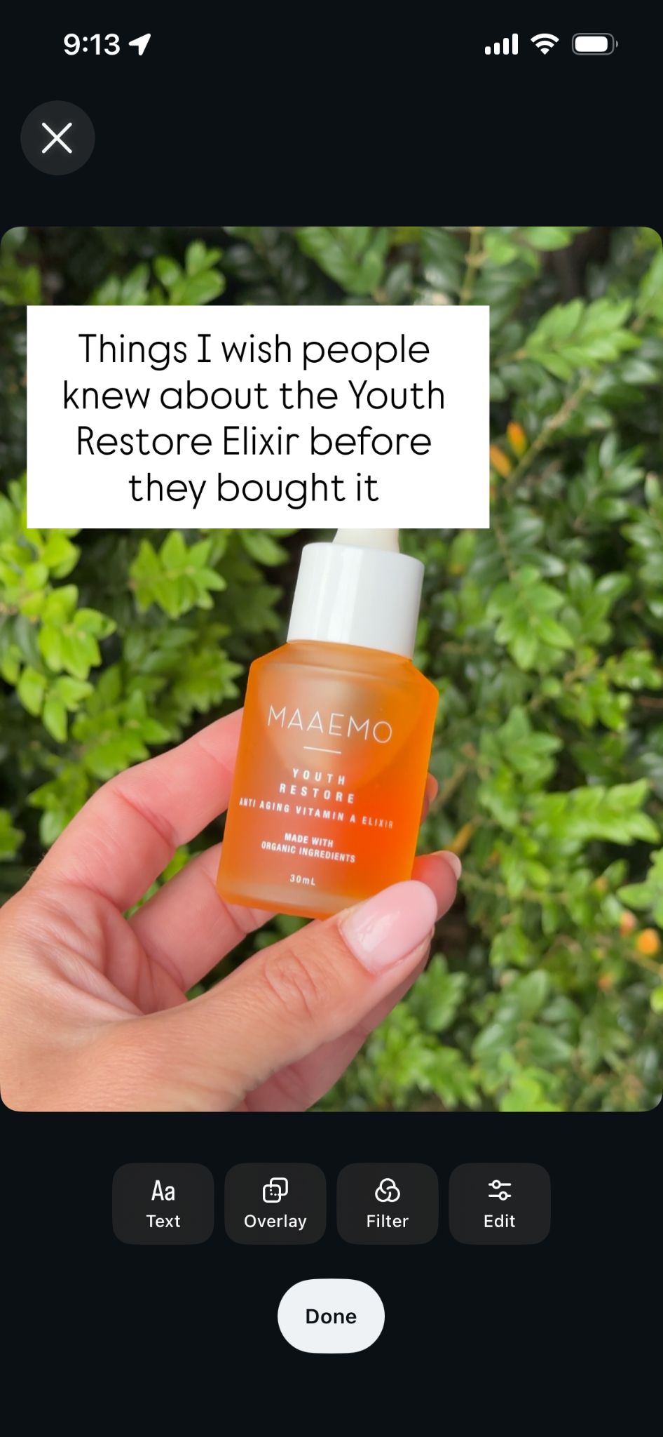 Hillary- Naturopath, Founder of Maaemo Facebook ad