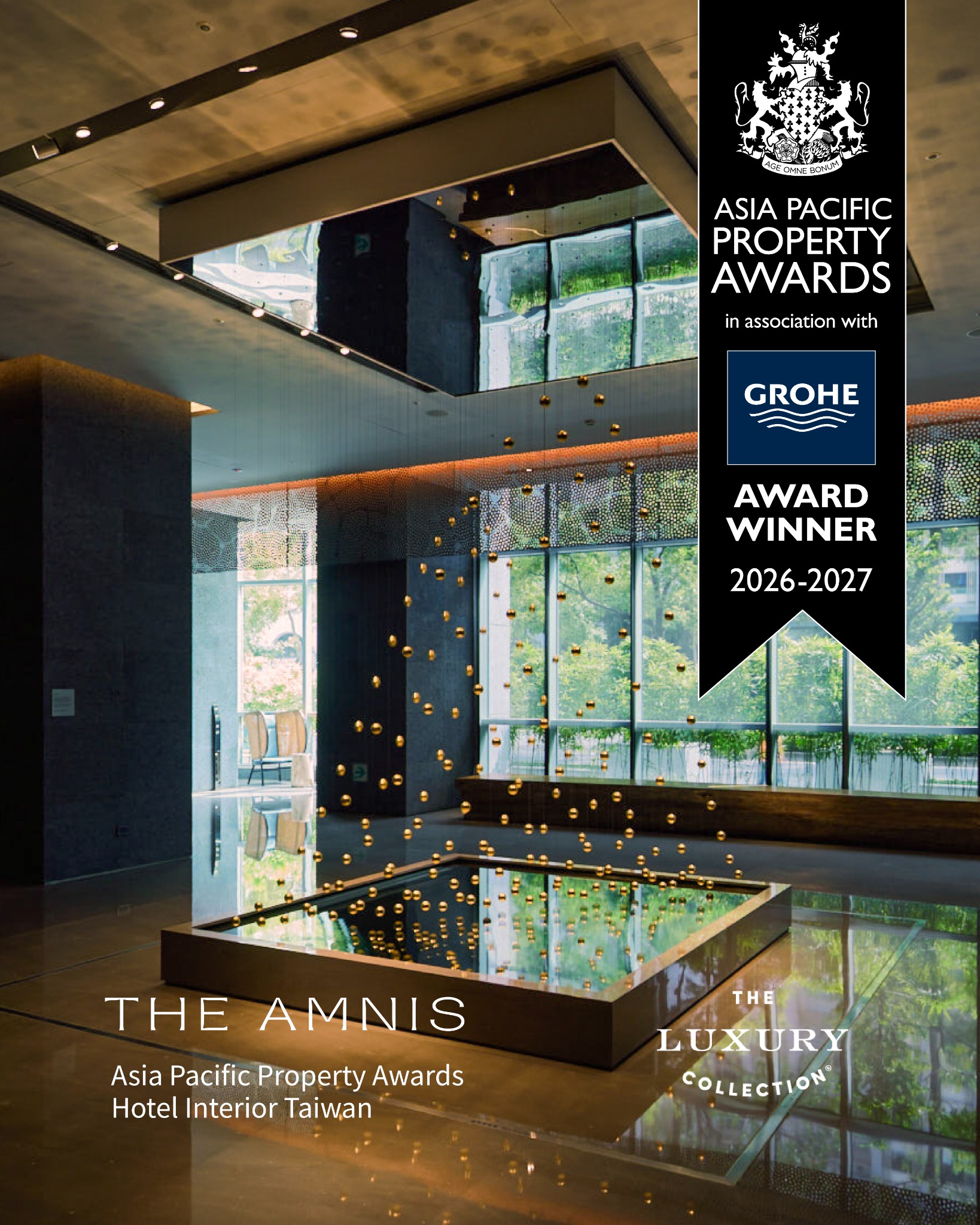 然一酒店 The AMNIS, a Luxury Collection Hotel, Kaohsiung Facebook ad: ▎期間限定專案|萬豪旅享家15,000 點數加贈限時禮遇