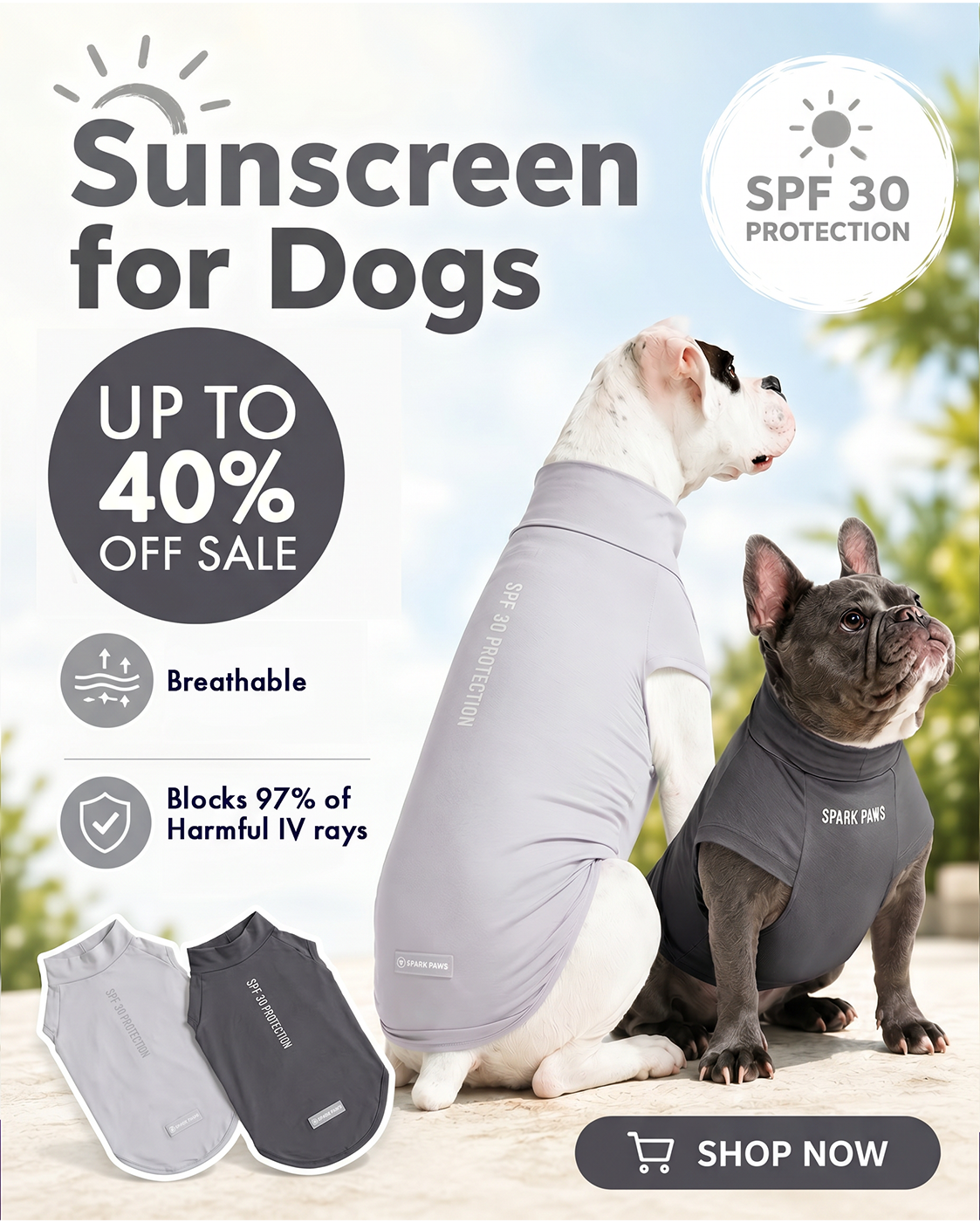 Spark Paws Facebook ad